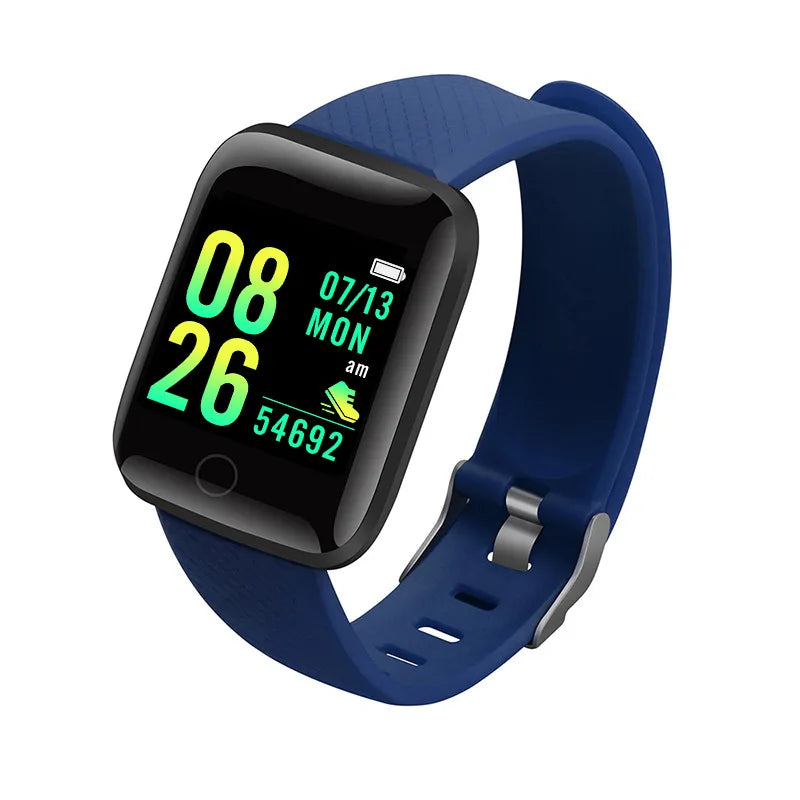 Montre Connectée Homme Femme – Smartwatch Fitness Cardio Sommeil Android iOS