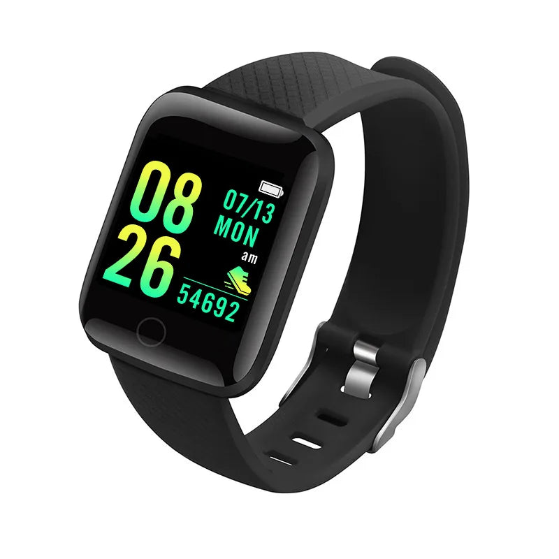 Montre Connectée Homme Femme – Smartwatch Fitness Cardio Sommeil Android iOS