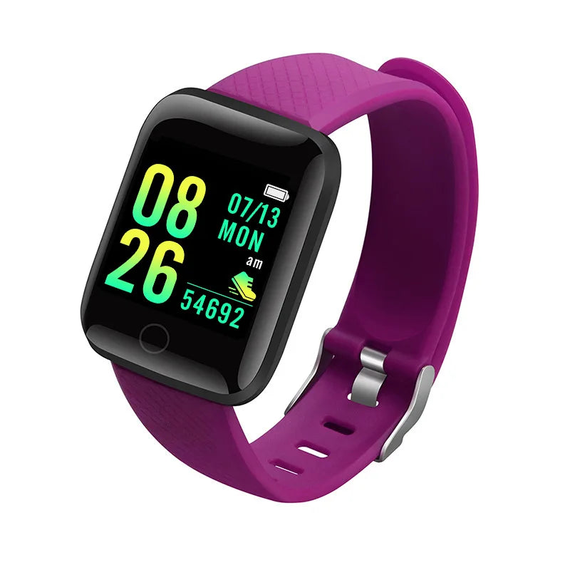 Montre Connectée Homme Femme – Smartwatch Fitness Cardio Sommeil Android iOS